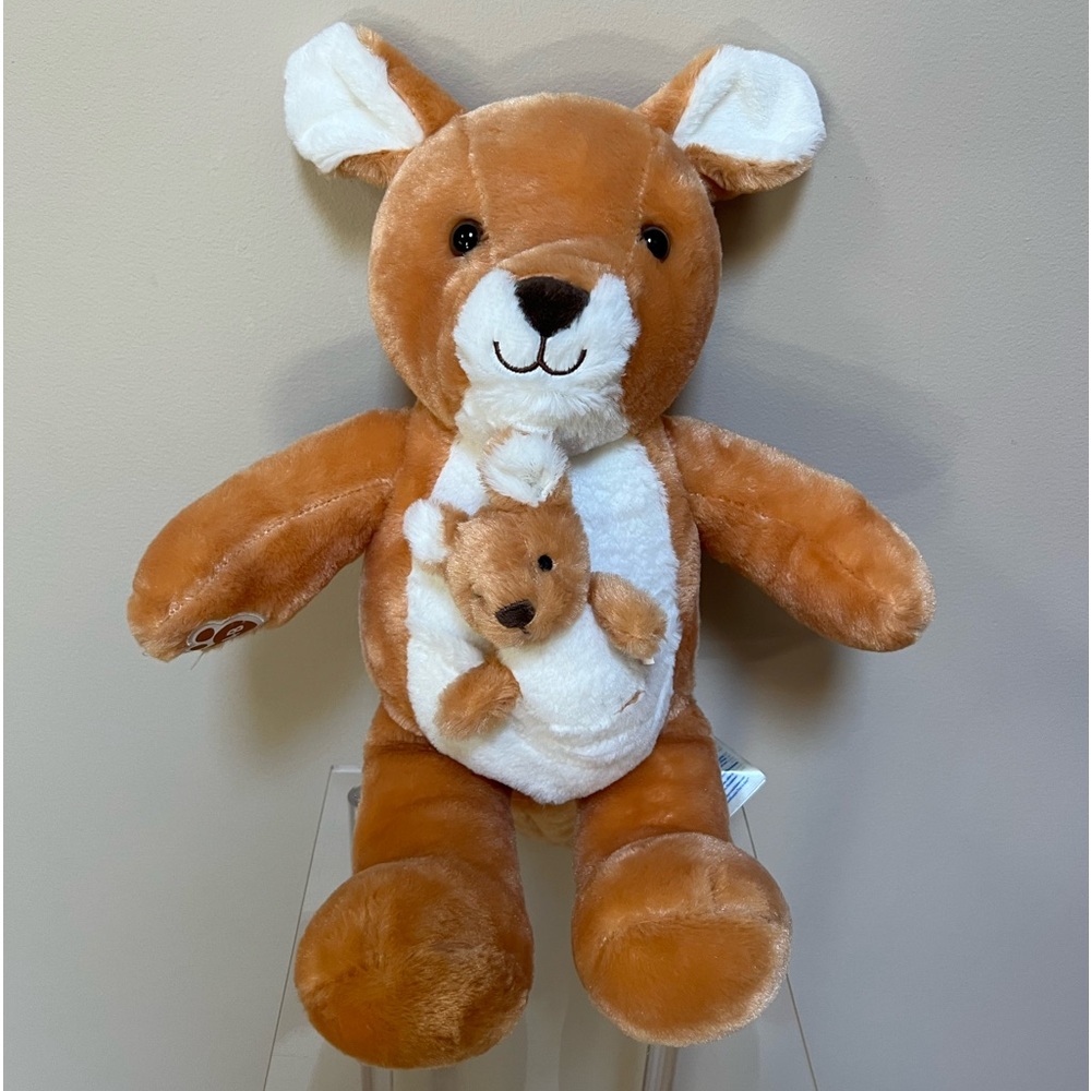 Build a Bear Kangaroo and Joey 16” Still Firmly Stuffed